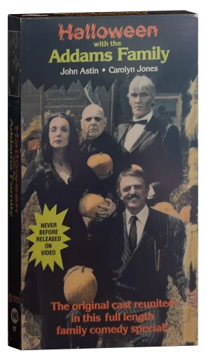 Halloween with the New Addams Family VHS, Worldvision Home Video