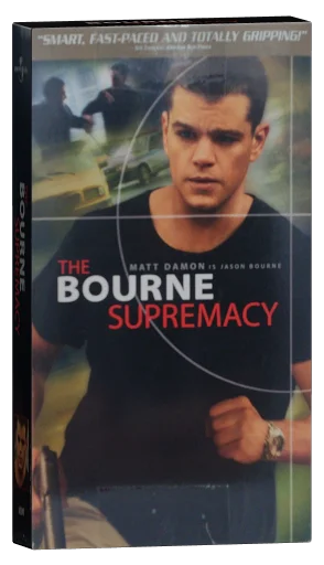 The Bourne Supremacy VHS, Universal