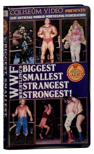 Wrestling's Biggest, Smallest, Strangest, Strongest! VHS cover