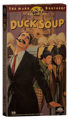 Duck Soup VHS, MCA Universal Home Video