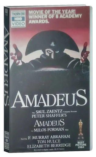 Amadeus VHS, HBO Video