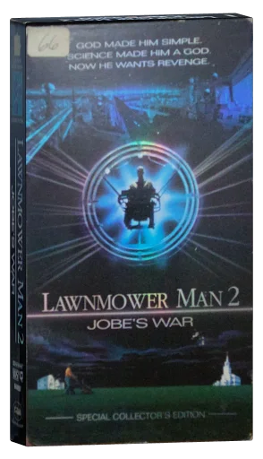 Lawnmower Man 2: Beyond Cyberspace VHS, New Line Home Video