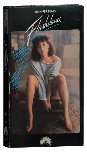Flashdance VHS, Paramount Home Video