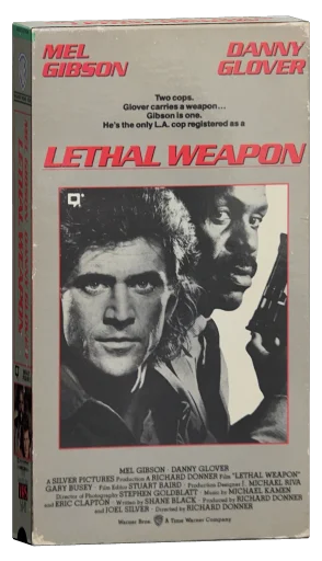 Lethal Weapon VHS, Warner Home Video