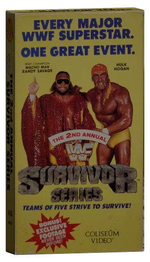WWF Survivor Series 1988 VHS cover