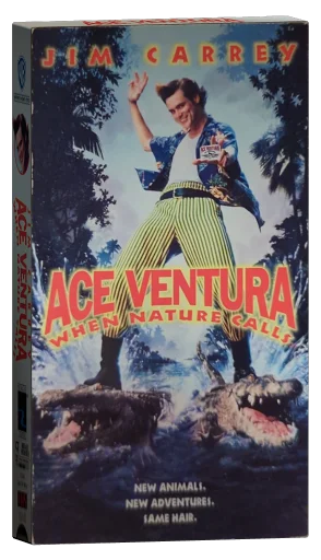 Ace Ventura: When Nature Calls VHS, Warner Home Video