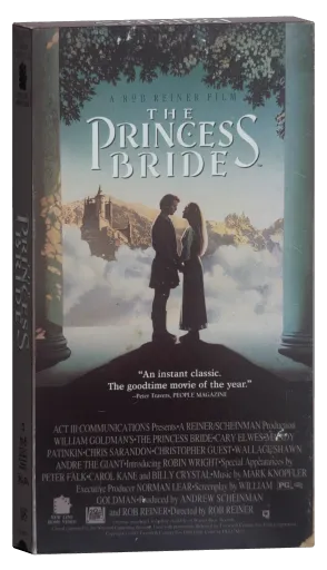 The Princess Bride VHS, New Line Home Video