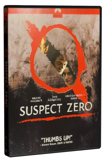 Suspect Zero DVD, Paramount Pictures Home Entertainment