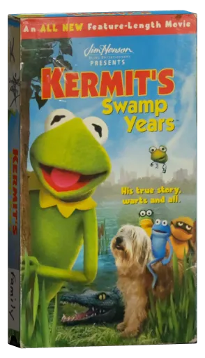 Kermit's Swamp Years VHS cover