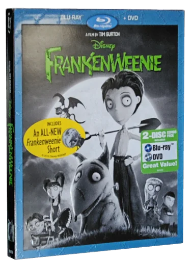 Frankenweenie Blu-ray, Disney