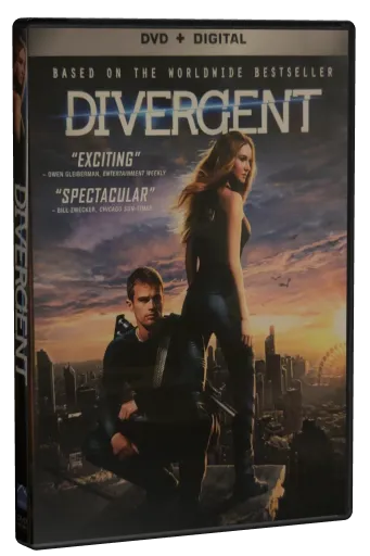 Divergent DVD, Summit Entertainment