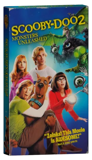 Scooby-Doo 2: Monsters Unleashed VHS cover