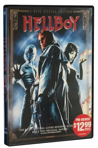 Hellboy DVD, Columbia TriStar Home Entertainment