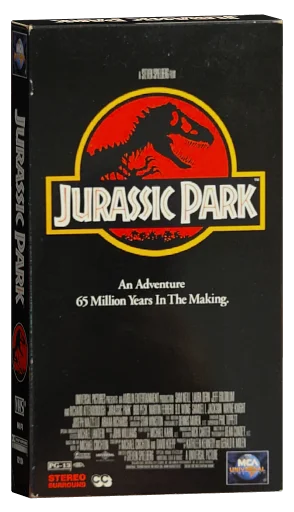 Jurassic Park VHS, MCA Universal Home Video