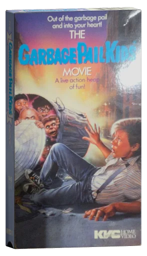 The Garbage Pail Kids Movie VHS, KVC Home Video