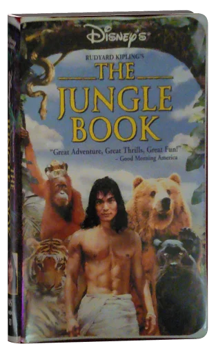 The Jungle Book VHS, Walt Disney Home Video