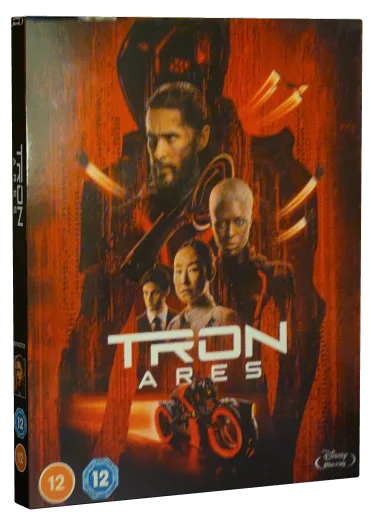 TRON: Ares Blu-ray cover