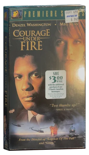 Courage Under Fire VHS cover