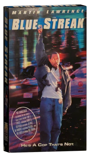 Blue Streak VHS, Columbia Pictures