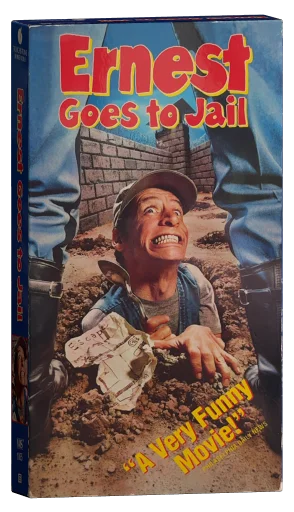 Ernest Goes to Jail VHS, Touchstone Home Video