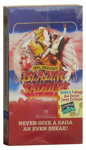 Blazing Saddles VHS, Warner Home Video