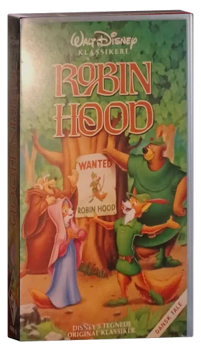 Robin Hood VHS, Buena Vista Home Video