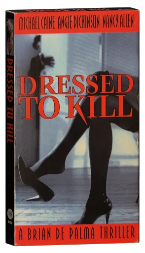 Dressed to Kill VHS, GoodTimes Home Video