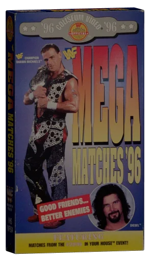WWF Mega Matches '96 VHS cover