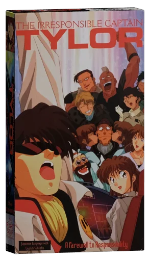 The Irresponsible Captain Tylor VHS, The Right Stuf International