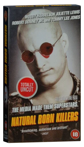 Natural Born Killers VHS, Warner Home Video