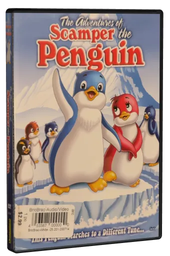 The Adventures of Scamper the Penguin DVD cover