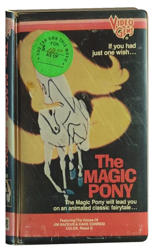 The Magic Pony VHS cover