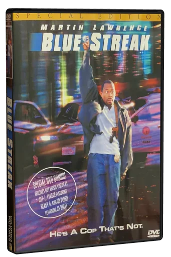 Blue Streak DVD, Columbia TriStar Home Video