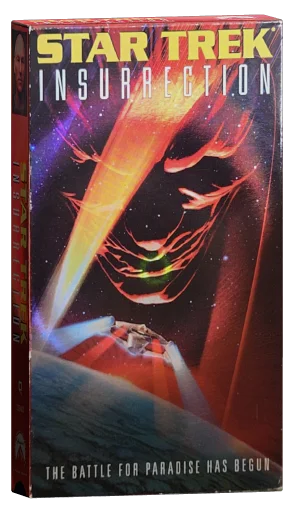Star Trek: Insurrection VHS, Paramount