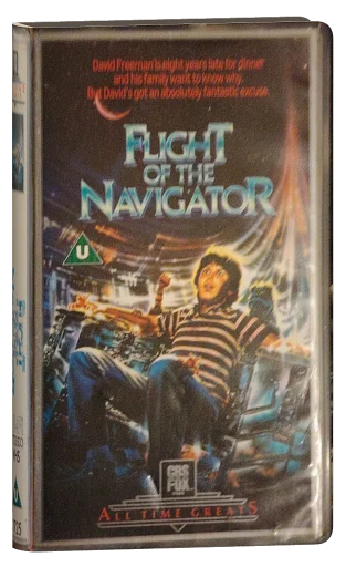Flight of the Navigator VHS, CBS/FOX Video