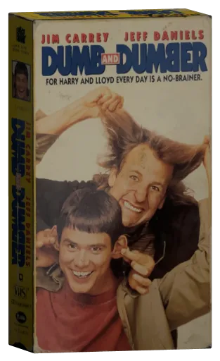 Dumb and Dumber VHS, New Line Home Video