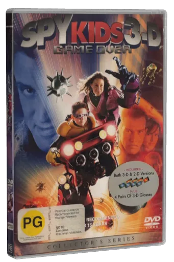 Spy Kids 3-D: Game Over DVD, Miramax