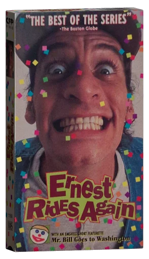 Ernest Rides Again VHS, CFP Video