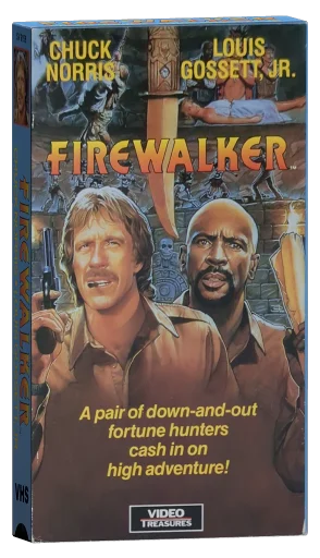Firewalker VHS, Video Treasures