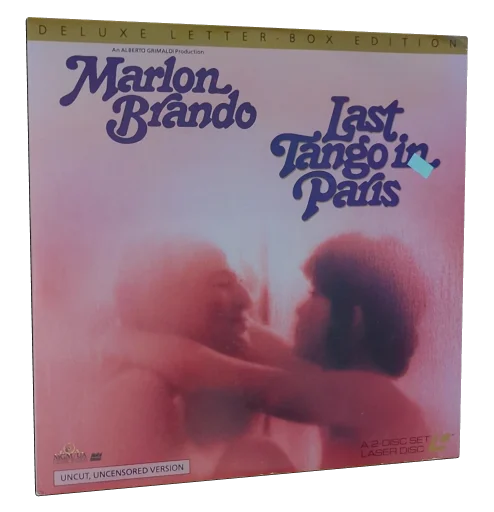 Last Tango in Paris Laserdisc, MGM/UA Home Video