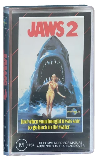 Jaws 2 VHS, Universal
