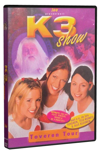 K3 show: Toveren Tour DVD cover