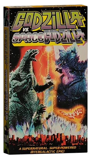 Godzilla vs. SpaceGodzilla VHS, Columbia TriStar Home Video
