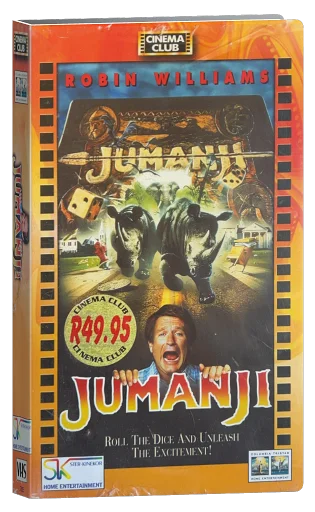 Jumanji VHS, Columbia TriStar Home Entertainment