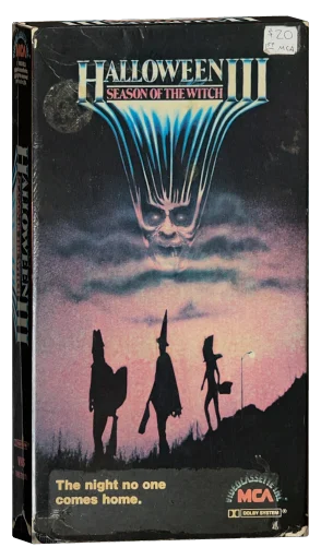 Halloween III: Season of the Witch VHS, MCA