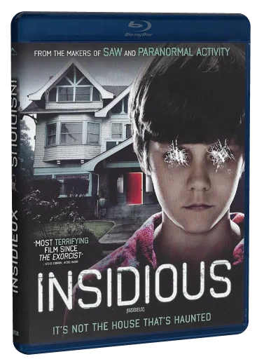Insidious Blu-ray, Alliance Films