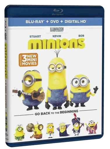 Minions Blu-ray, Universal Studios Home Entertainment