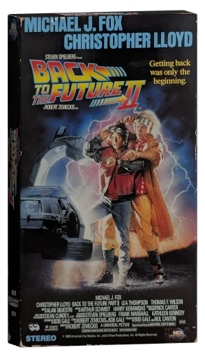 Back to the Future Part II VHS, MCA Universal Home Video