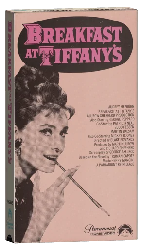 Breakfast at Tiffany's VHS, Paramount Home Video