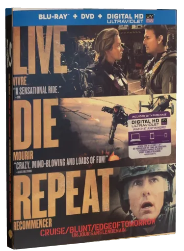 Edge of Tomorrow Blu-ray, Warner Bros. Pictures